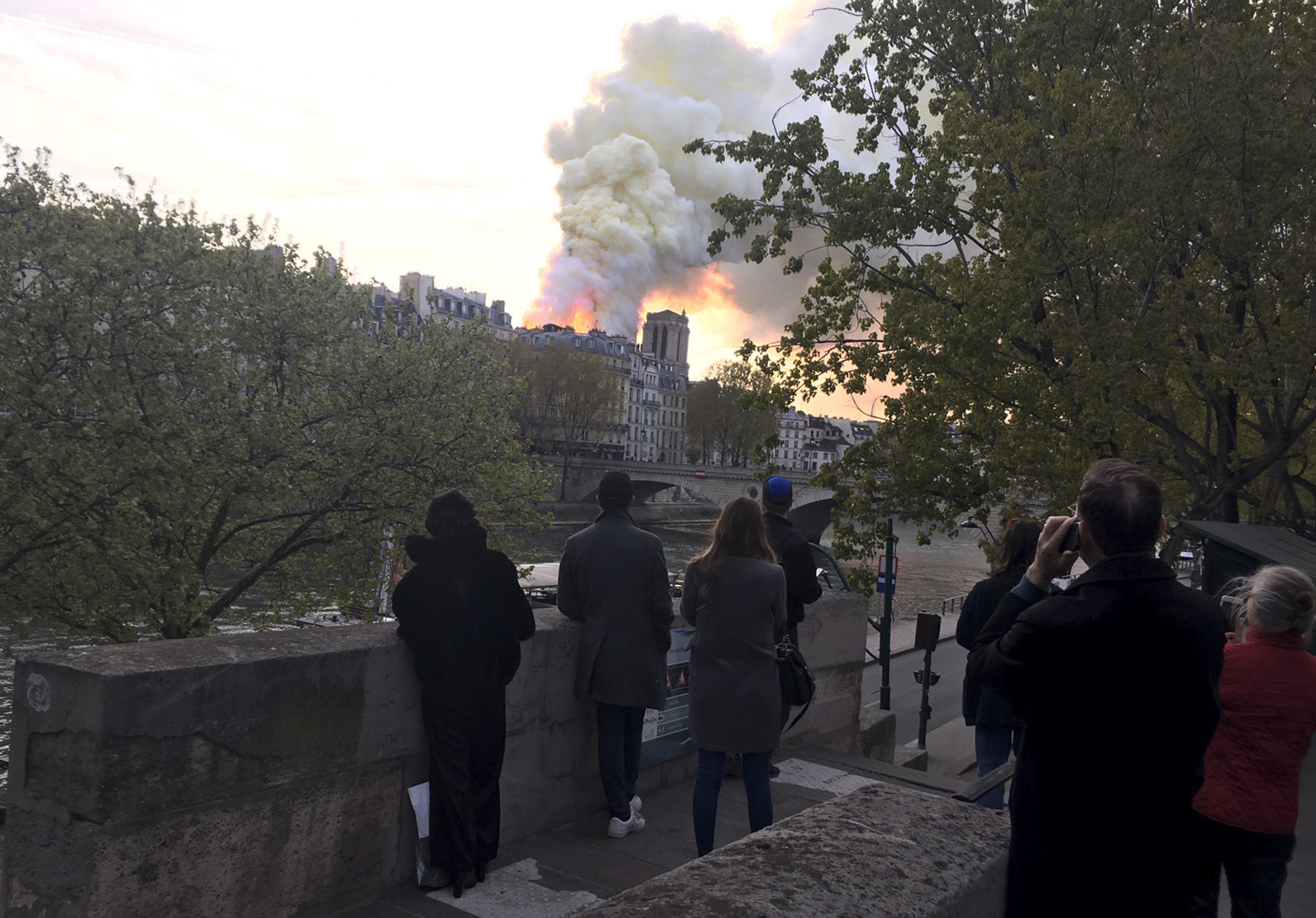 France Notre Dame Fire